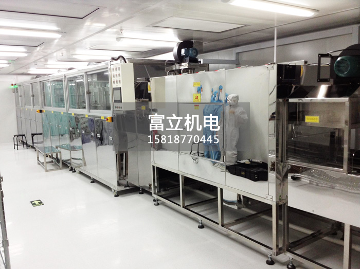     聚飞光电手机背光源清洗工程